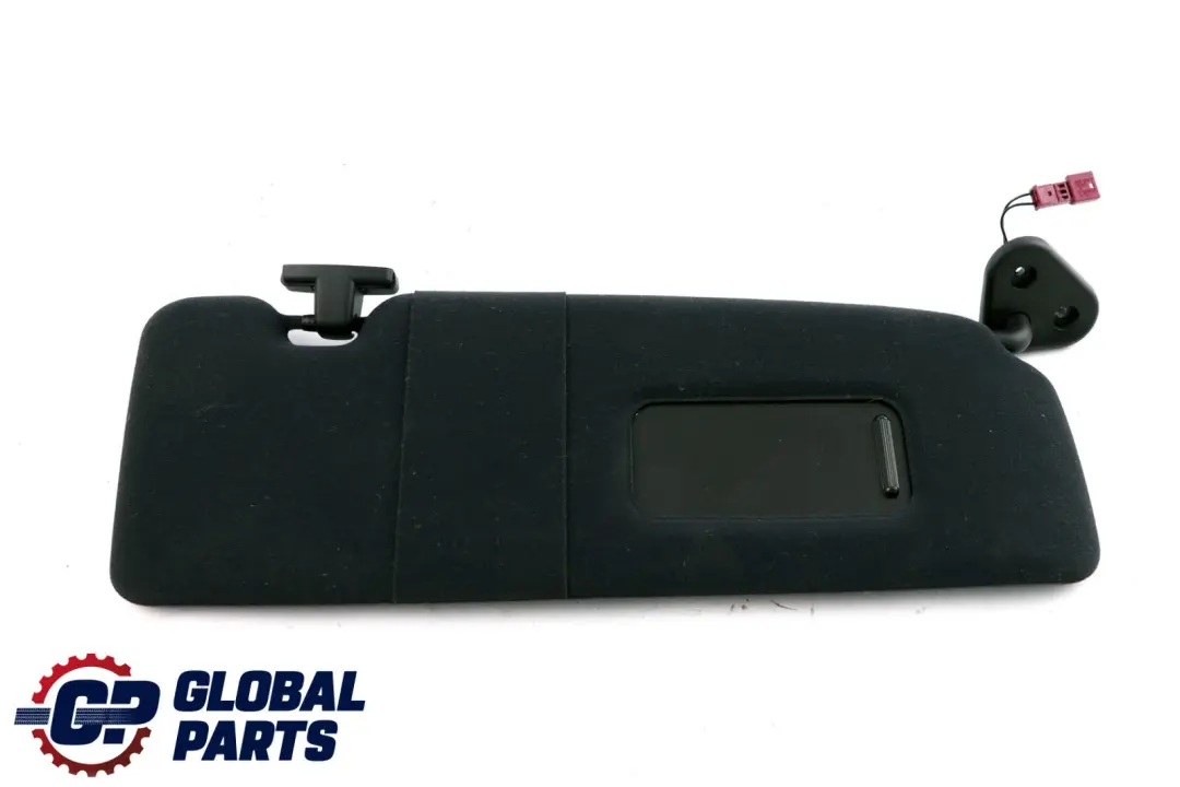 Sun Visor With Mirror Right O/S Schwarz Black to BMW 6 Series E63 with Part number 7898384 BMW 6 Series E63 Sun Visor With Mirror Right O/S Schwarz Black - SKU 7898384 - Part number 7898384