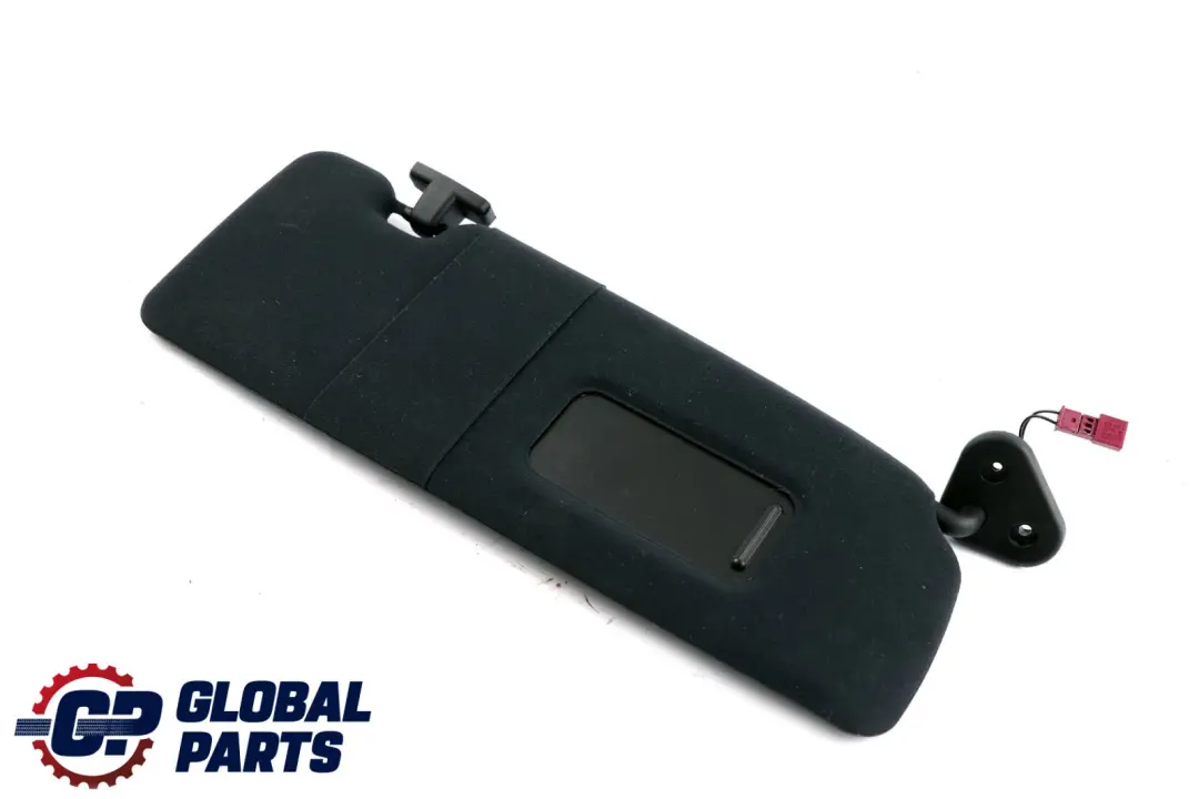 Sun Visor With Mirror Right O/S Schwarz Black to BMW 6 Series E63 with Part number 7898384 BMW 6 Series E63 Sun Visor With Mirror Right O/S Schwarz Black - SKU 7898384 - Part number 7898384