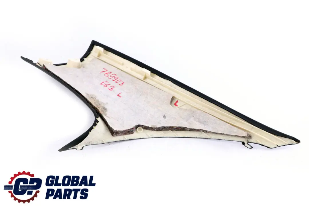 Column Left N/S Black to BMW 6 Series E63 Cover C with Part number 7899003 BMW 6 Series E63 Cover C Column Left N/S Black - SKU 7899003 - Part number 7899003
