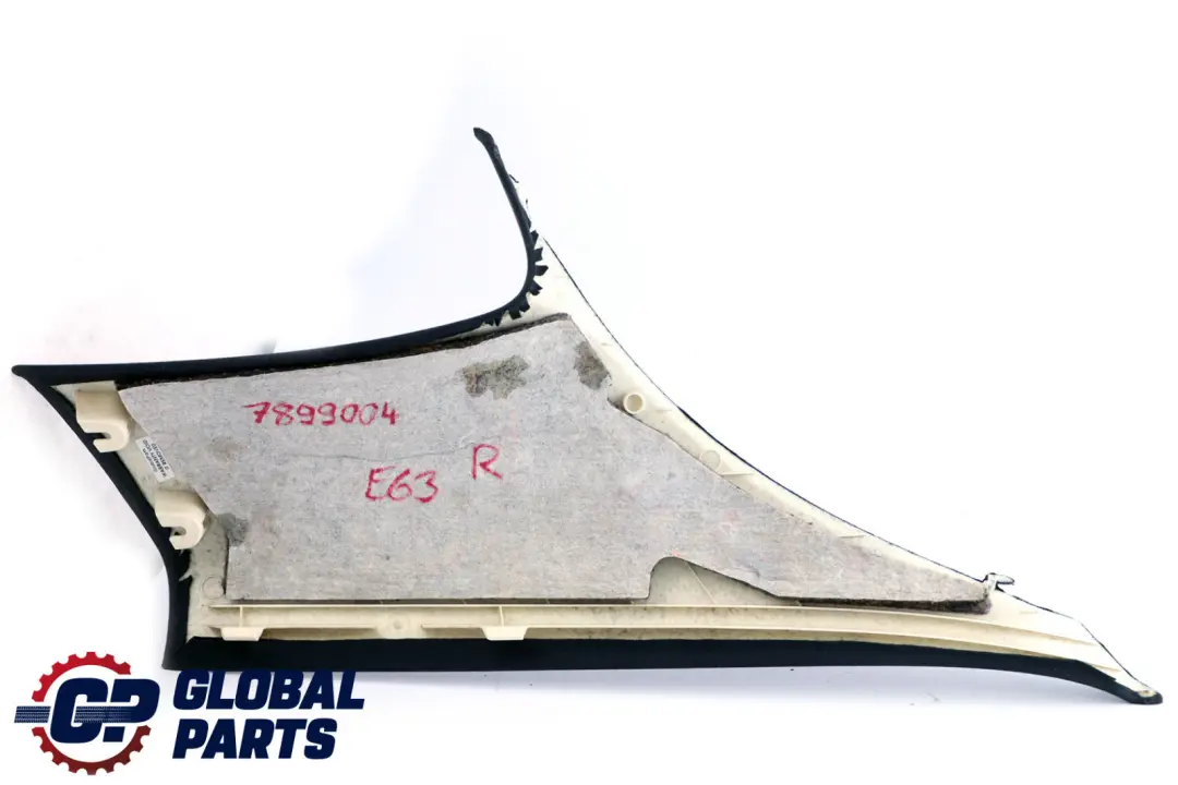 BMW 6 er E63 Blende C Säule Rechts Schwarz - SKU 7899004 - Teilenummer 7899004