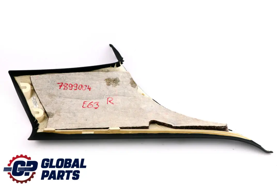 Blende C Säule Rechts Schwarz für BMW 6 er E63 mit Teilenummer 7899004 BMW 6 er E63 Blende C Säule Rechts Schwarz - SKU 7899004 - Teilenummer 7899004