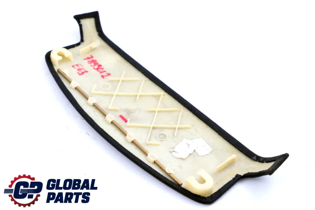 Headliner Rear Trim Cover Panel Black to BMW 6 Series E63 with Part number 7899012 BMW 6 Series E63 Headliner Rear Trim Cover Panel Black - SKU 7899012 - Part number 7899012