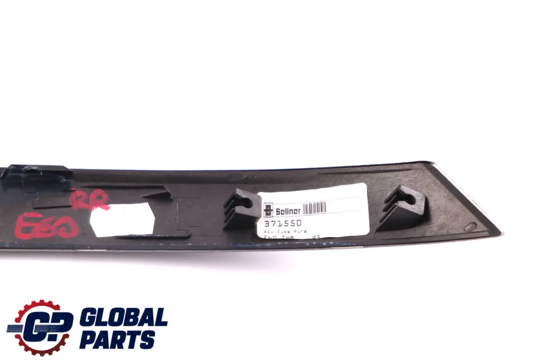 BMW E60 E61 Griff Obere Teil Trim Hinten Rechts O/S Alu Cube Pure 371550 - SKU 7899402 - Teilenummer 7899402