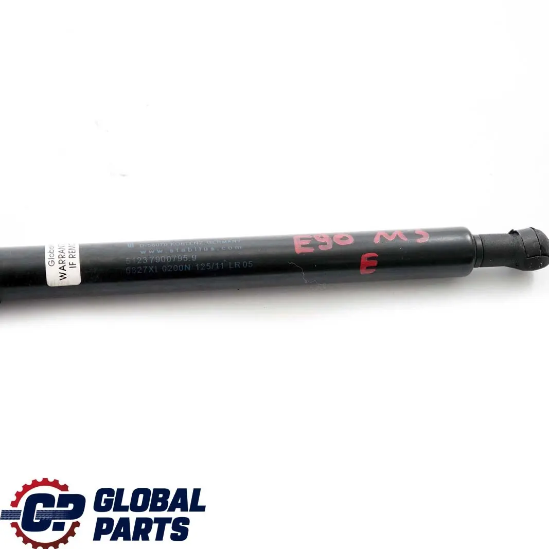 BMW 3 Series E90 E92 E93 M3 Gas Pressurized Spring Engine Hood 200N - SKU 7900795 - Part number 7900795