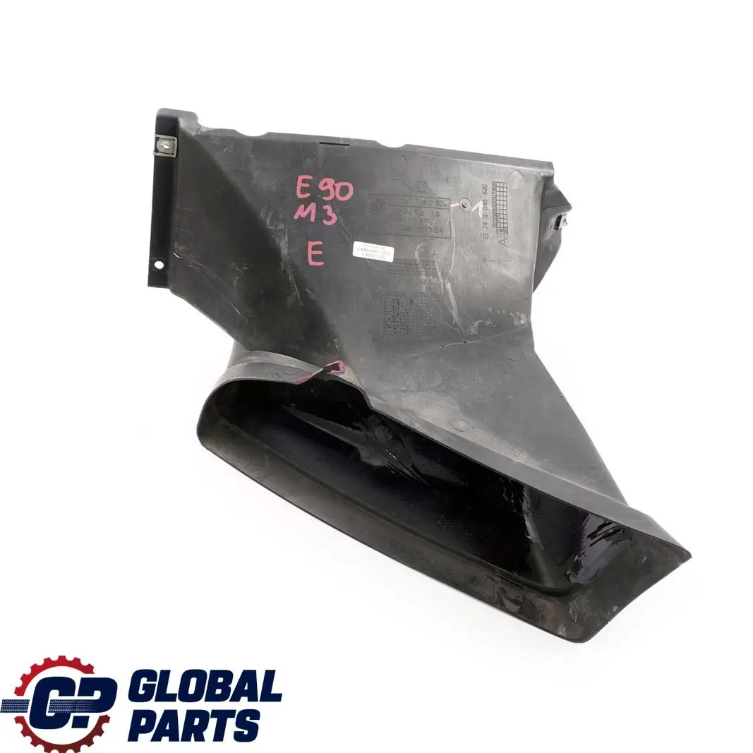Admision De Aire Silenciador Conducto Derecho para BMW E90 E92 E93 M3 1 con número de pieza 7900824 BMW E90 E92 E93 M3 1 Admision De Aire Silenciador Conducto Derecho - SKU 7900824-1 - Número de pieza 7900824