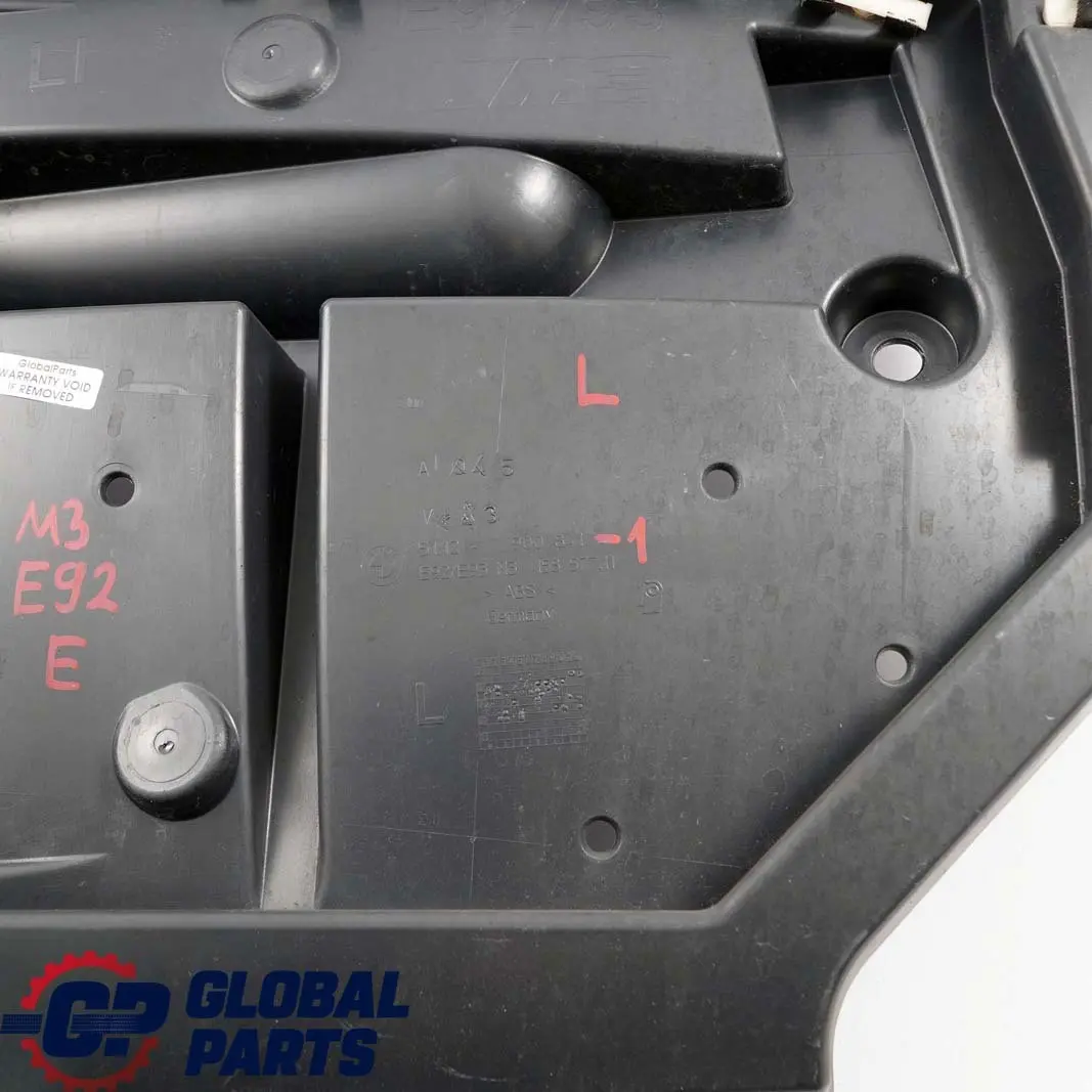 Bumper Guide Left N/S Mount Bracket to BMW 3 Series E92 E92N E93 LCI M3 1 Rear with Part number 7900841 BMW 3 Series E92 E92N E93 LCI M3 1 Rear Bumper Guide Left N/S Mount Bracket - SKU 7900841-1 - Part number 7900841