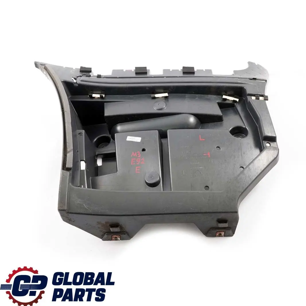 BMW E92 E92N E93 LCI M3 Guia parachoques trasero izquierdo Soporte De montaje - SKU 7900841-1 - Número de pieza 7900841