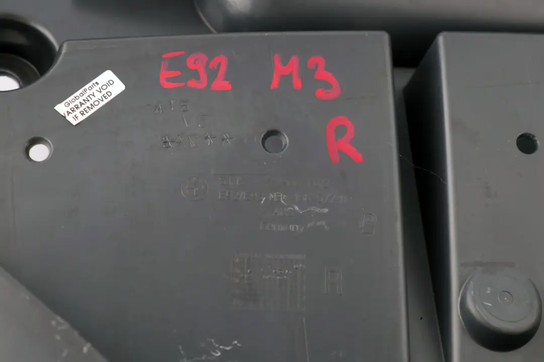 BMW 3 er E92 E93 LCI M3 Führung Hinten Rechts Stossfänger Hinten - SKU 7900842 - Teilenummer 7900842