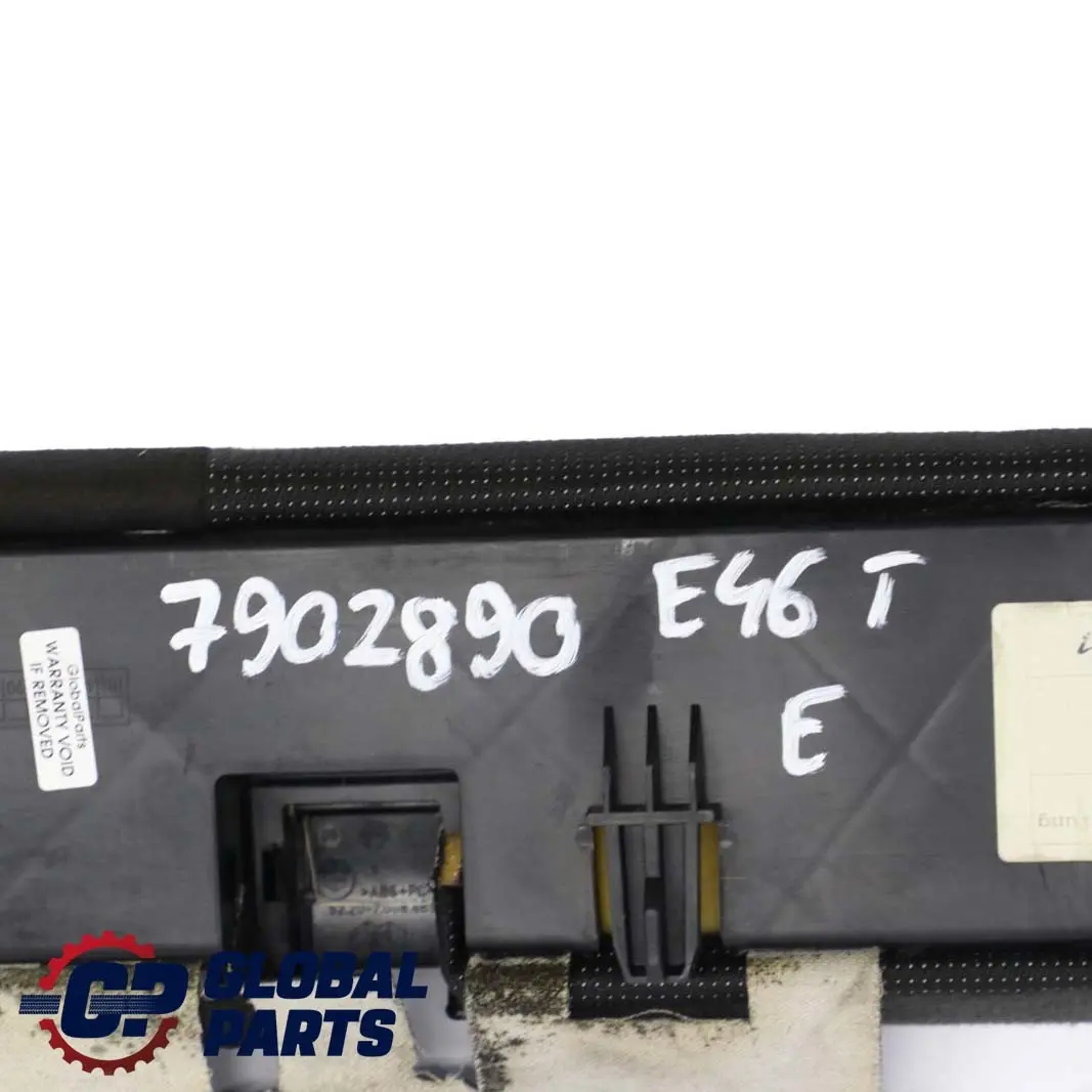 BMW 3 E46 Touring Rear Seat Bench Isofix Panel Cover Strip Cloth Laser - SKU 7902890 - Part number 7902890