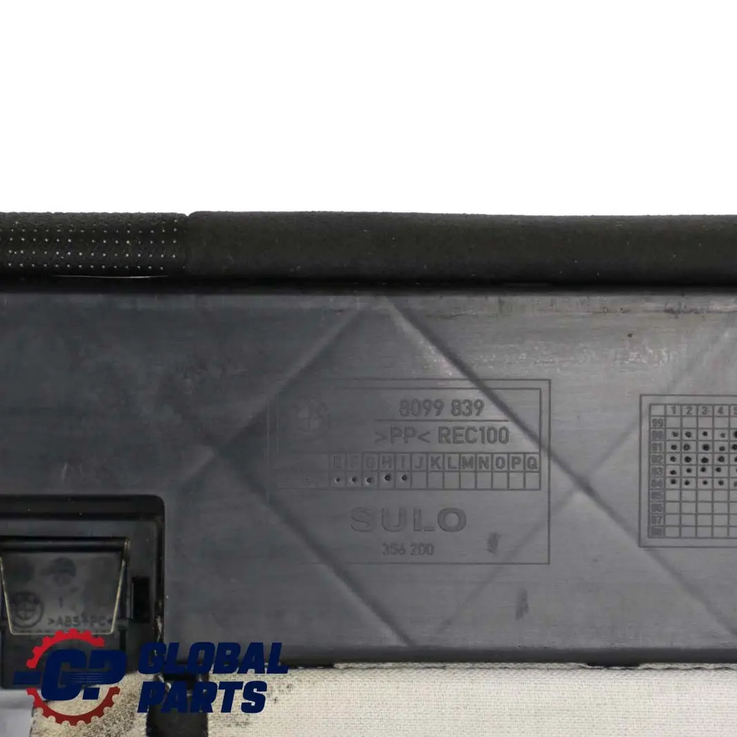 Bench Isofix Panel Cover Strip Cloth Laser to BMW 3 E46 Touring Rear Seat with Part number 7902890 BMW 3 E46 Touring Rear Seat Bench Isofix Panel Cover Strip Cloth Laser - SKU 7902890 - Part number 7902890