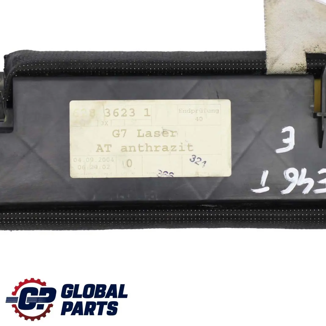 BMW 3 er E46 Kombi Touring Hintensitz Leiste Bezug Isofix Schwarz Stoff Laser - SKU 7902890 - Teilenummer 7902890