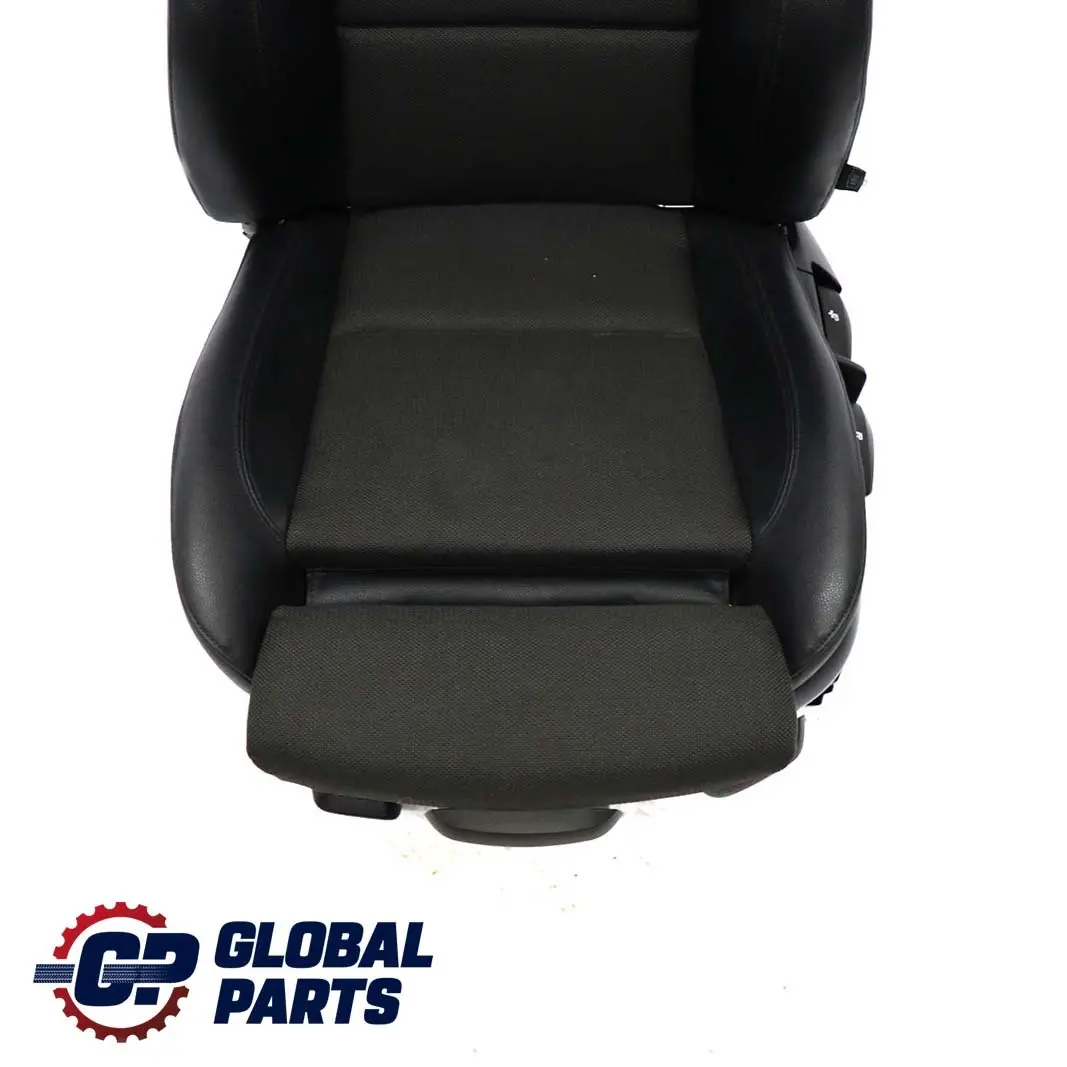 MSport Asiento Delantero Izquierdo Tela Negra/Cuero Remitido para BMW E88 Convertible con número de pieza 7903361 BMW E88 Convertible MSport Asiento Delantero Izquierdo Tela Negra/Cuero Remitido - SKU 7903361-1 - Número de pieza 7903361