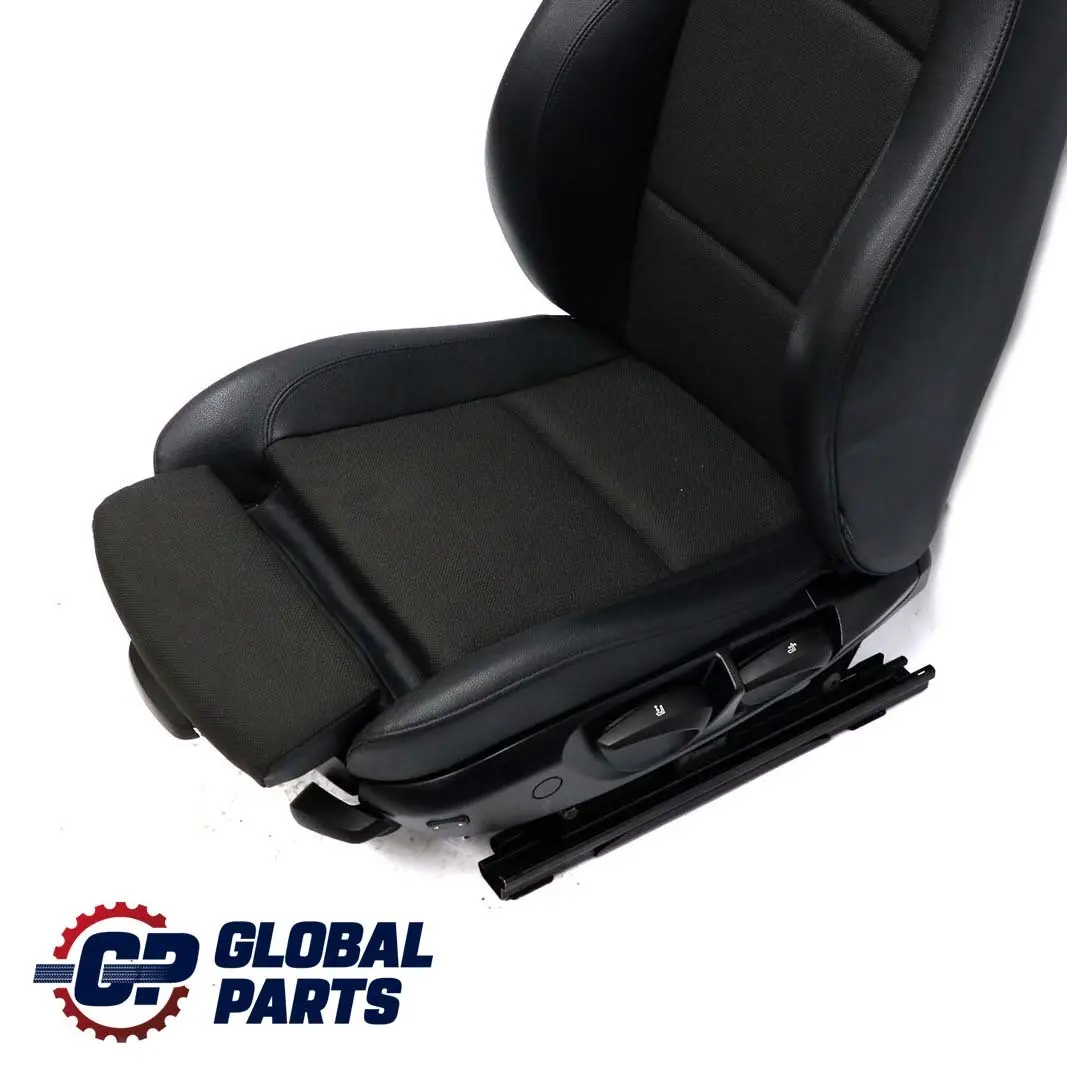 BMW E88 Cabriolet M Sport Siège avant gauche Tissu noir/Cuir d'imitation - SKU 7903361-1 - Numéro de pièce 7903361