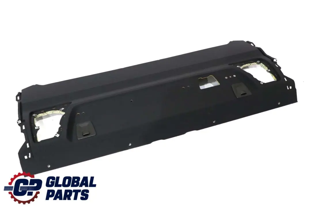 Ventana Trasera Parcela Estante Trim Panel Antracita para BMW F01 F02 con número de pieza 7903809 BMW F01 F02 Ventana Trasera Parcela Estante Trim Panel Antracita - SKU 7903809 - Número de pieza 7903809
