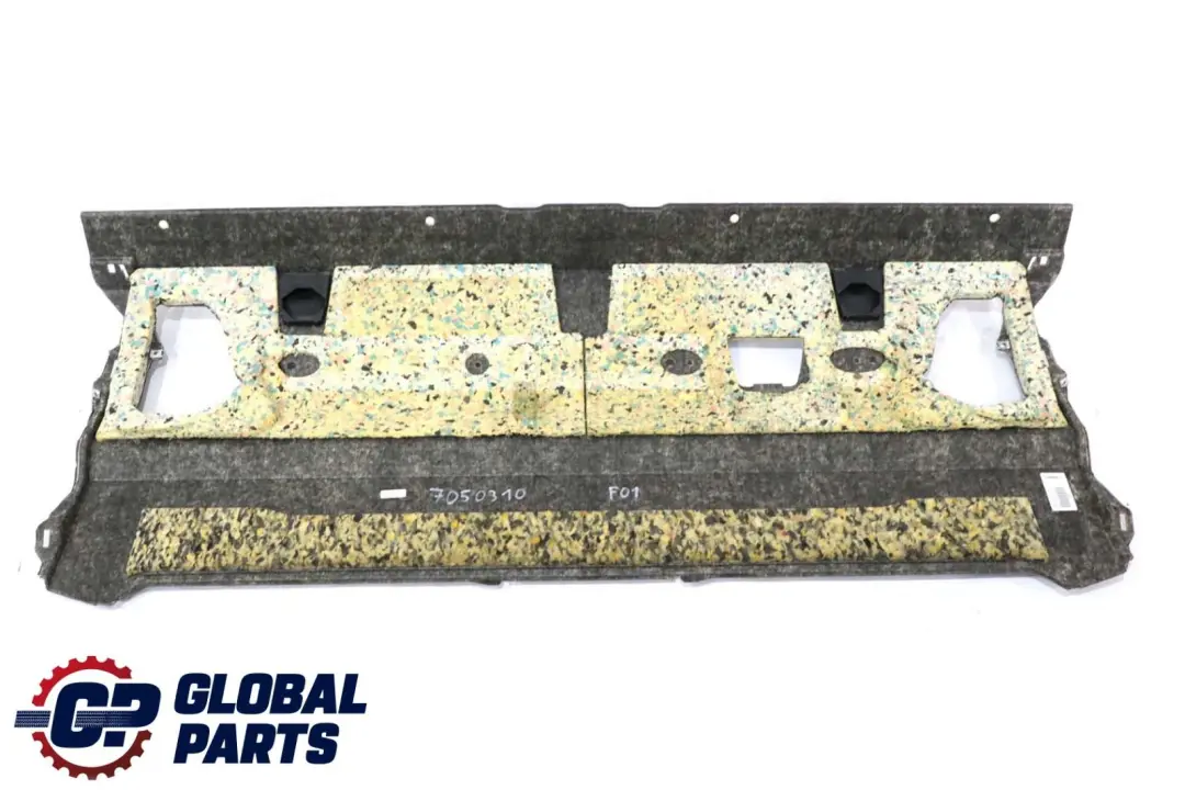 Ventana Trasera Parcela Estante Trim Panel Antracita para BMW F01 F02 con número de pieza 7903809 BMW F01 F02 Ventana Trasera Parcela Estante Trim Panel Antracita - SKU 7903809 - Número de pieza 7903809