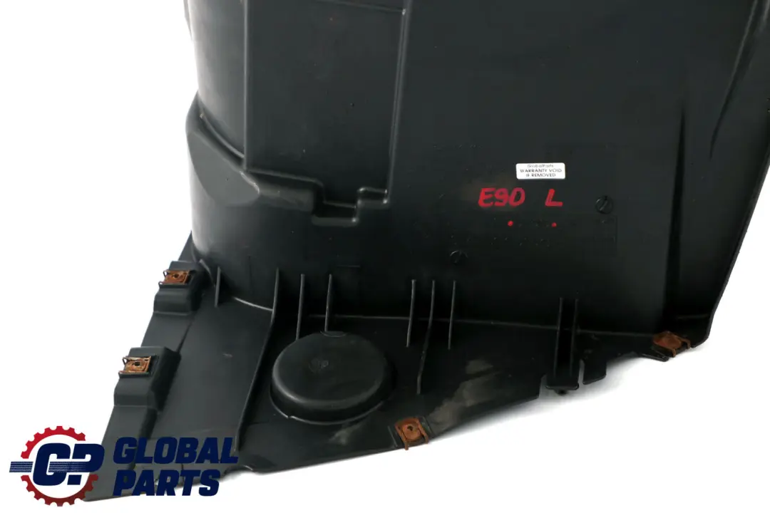 Tapa del Paso De Rueda Inferior Izquierdo para BMW E90 E91 con número de pieza 7903909 BMW E90 E91 Tapa del Paso De Rueda Inferior Izquierdo - SKU 7903909 - Número de pieza 7903909