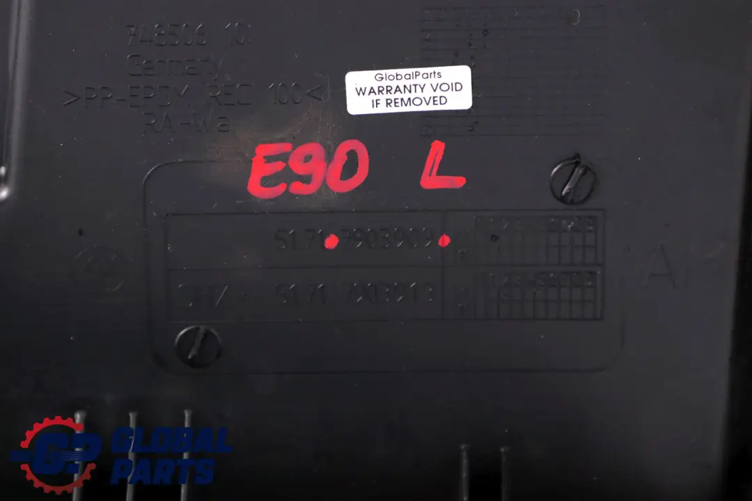 BMW 3 E90 E91 LCI Couvrir Timonerie Avant en Bas a Gauche - SKU 7903909 - Numéro de pièce 7903909