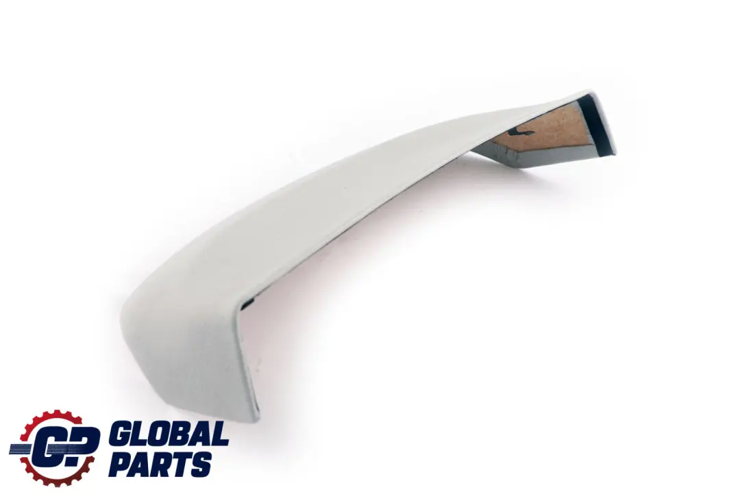 Front Seat Rear Backrest Upper Leather Trim Panel Silverstone to BMW 5 E60 E61 M5 with Part number 7904857 BMW 5 E60 E61 M5 Front Seat Rear Backrest Upper Leather Trim Panel Silverstone - SKU 7904857 - Part number 7904857