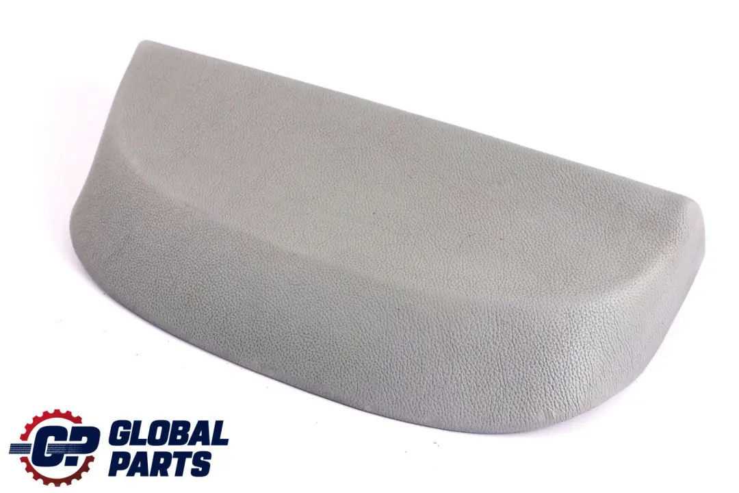 BMW 5 E60 E61 M5 Front Seat Rear Backrest Upper Leather Trim Panel Silverstone - SKU 7904857 - Part number 7904857