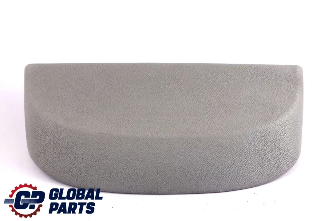 Front Seat Rear Backrest Upper Leather Trim Panel Silverstone to BMW 5 E60 E61 M5 with Part number 7904857 BMW 5 E60 E61 M5 Front Seat Rear Backrest Upper Leather Trim Panel Silverstone - SKU 7904857 - Part number 7904857