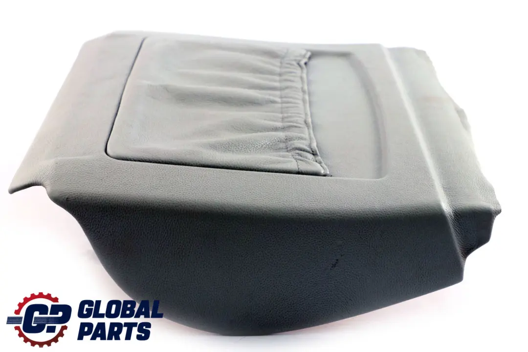 BMW 5 E60 E61 M5 Front Seat Rear Backrest Lower Leather Trim Panel Silverstone - SKU 7904865 - Part number 7904865