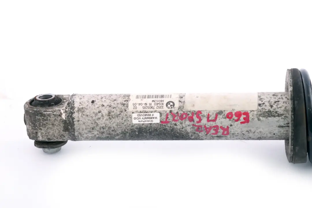 Strut Rear Shock Absorber M Sports Suspension 7905315 to BMW 5 SERIES E60 Spring with Part number 33527905315 BMW 5 SERIES E60 Spring Strut Rear Shock Absorber M Sports Suspension 7905315 - SKU 7905315-1 - Part number 33527905315