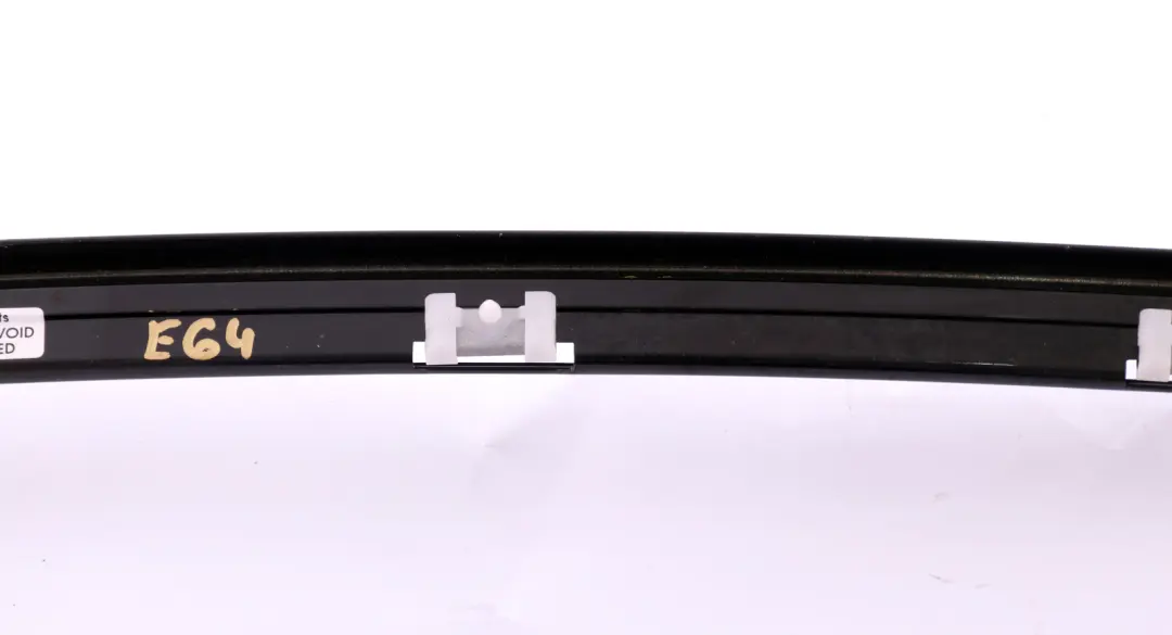 BMW 6 Series E64 Cover Column A Door Black Trim Strip Pillar Right O/S Schwarz - SKU 7905422 - Part number 7905422