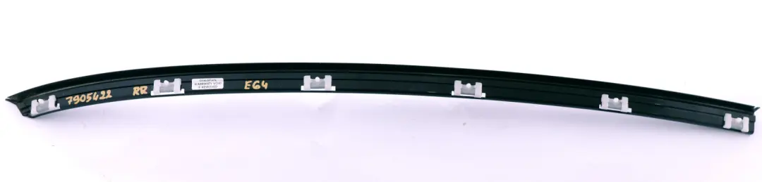 Column A Door Black Trim Strip Pillar Right O/S Schwarz to BMW 6 Series E64 Cover with Part number 7905422 BMW 6 Series E64 Cover Column A Door Black Trim Strip Pillar Right O/S Schwarz - SKU 7905422 - Part number 7905422