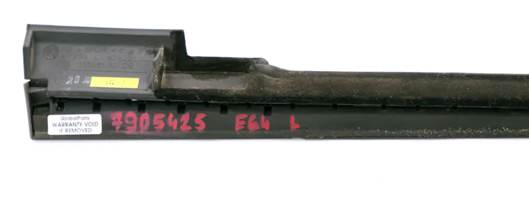  *BMW 6 er E64 E64N LCI Zierleiste Schachtabdeckung aussen links - SKU 7905425 - Teilenummer 7905425
