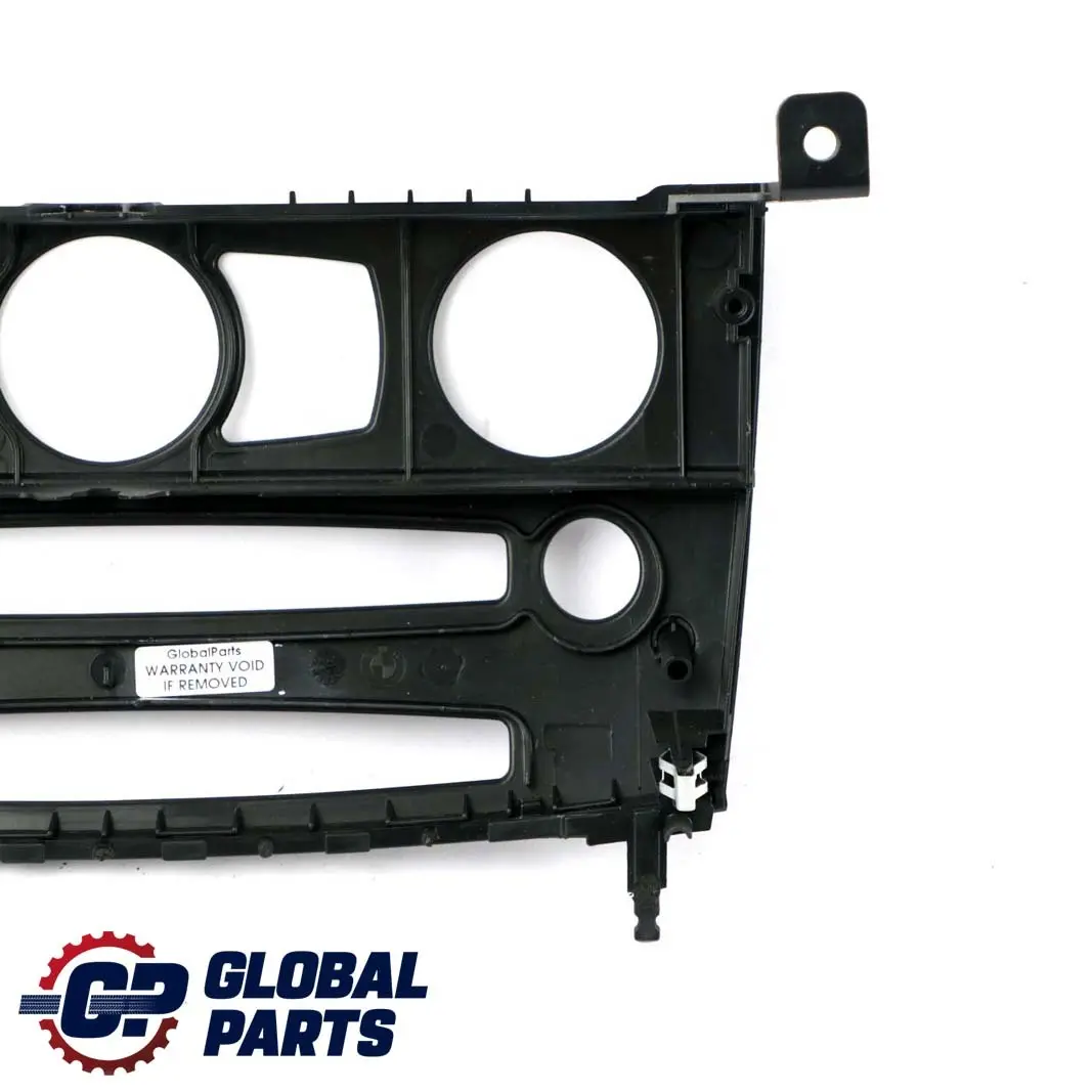 Head Unit Trim Cover Panel Dashboard Dash Frame Black to BMW 5 Series E60 with Part number 7906379 BMW 5 Series E60 Head Unit Trim Cover Panel Dashboard Dash Frame Black - SKU 7906379 - Part number 7906379