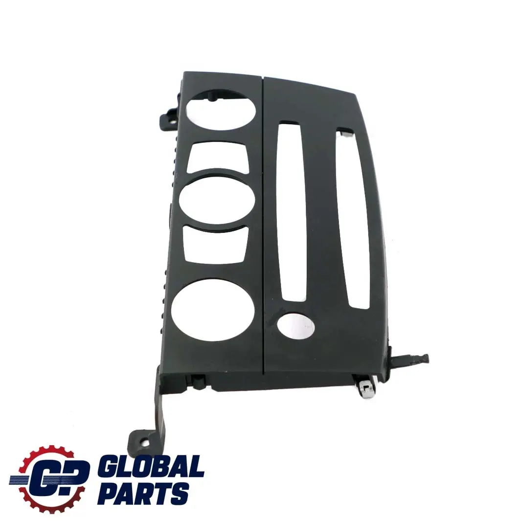 Head Unit Trim Cover Panel Dashboard Dash Frame Black to BMW 5 Series E60 with Part number 7906379 BMW 5 Series E60 Head Unit Trim Cover Panel Dashboard Dash Frame Black - SKU 7906379 - Part number 7906379