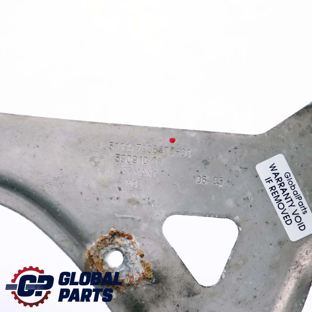 Stoßstange Bremse Luft Ente Halterung Rechts für BMW 5 6 er E60 M5 E63 M6 mit Teilenummer 7906474 BMW 5 6 er E60 M5 E63 M6 Stoßstange Bremse Luft Ente Halterung Rechts - SKU 7906474 - Teilenummer 7906474