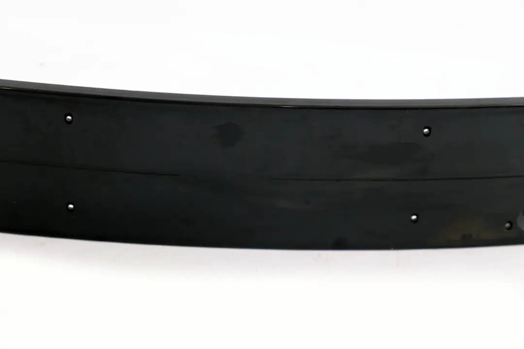 BMW E90 E91 M Sport Paraurti Anteriore Portatarga Nero Carbonio - SKU 7906510-CAR - Numero di parte 7906510