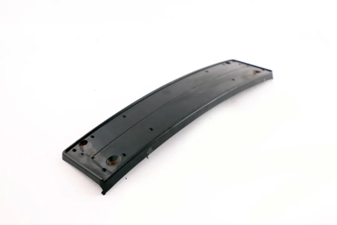 BMW E90 E91 M Sport Front Bumper Licence Plate Holder Carbon Black - SKU 7906510-CAR - Part number 7906510