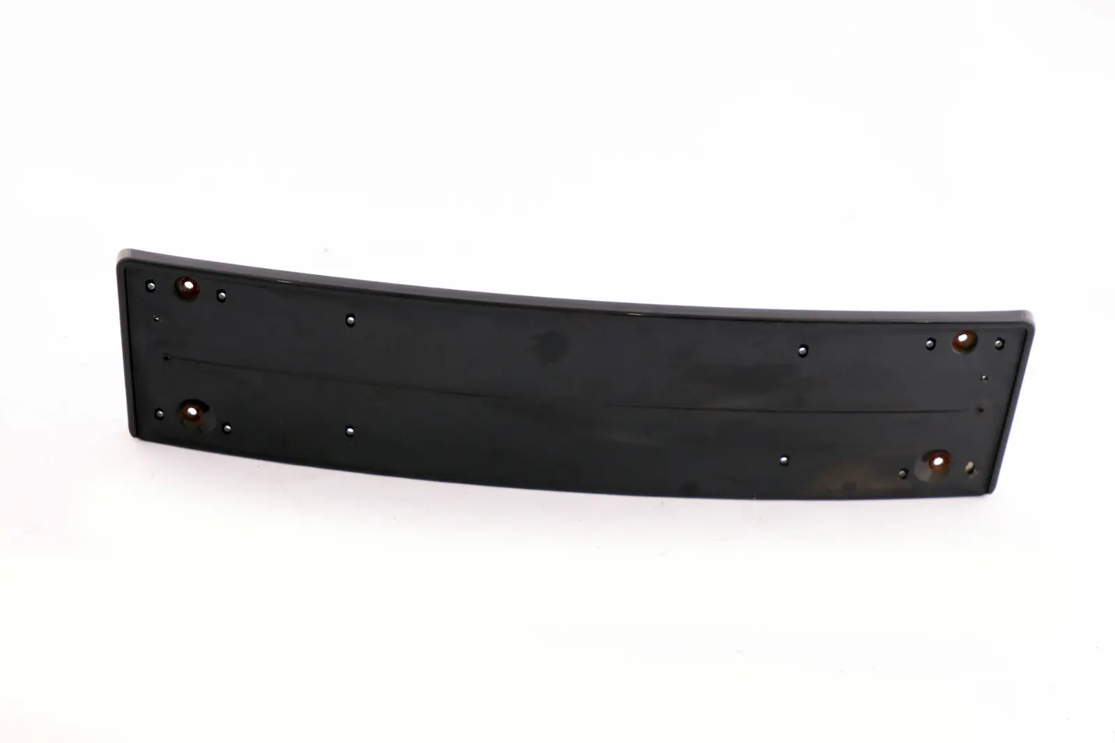 BMW E90 E91 M Sport Front Bumper Licence Plate Holder Carbon Black