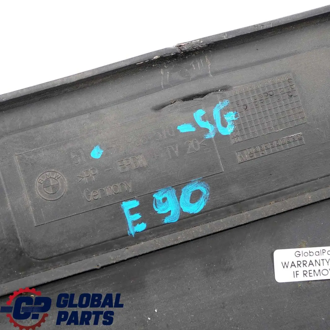 BMW 3 E90 E91 M Sport Tampon Caracteristique Choc-Receveur Mousseux Graphite - SKU 7906510-SG - Numéro de pièce 7906510