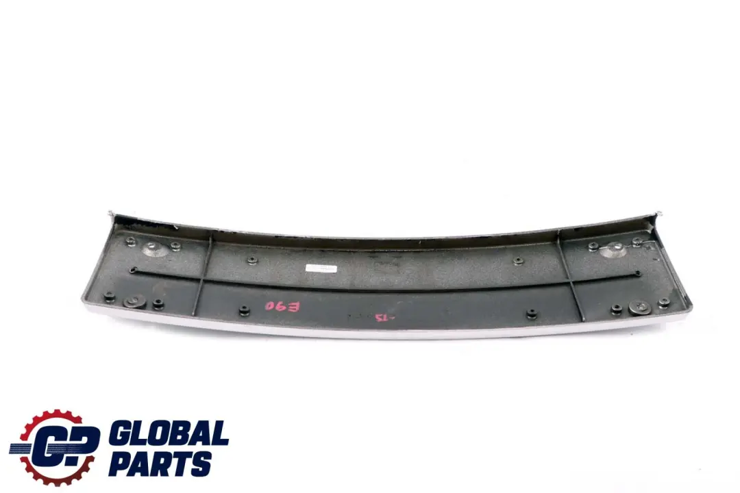 BMW E90 E91 M Sport Support Plaque Immatriculation Pare-Chocs Avant Titan Silver - SKU 7906510-TS - Numéro de pièce 7906510