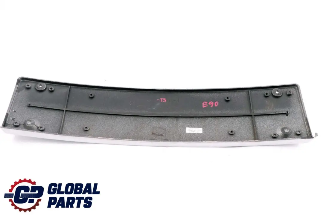BMW E90 E91 M Sport Support Plaque Immatriculation Pare-Chocs Avant Titan Silver - SKU 7906510-TS - Numéro de pièce 7906510