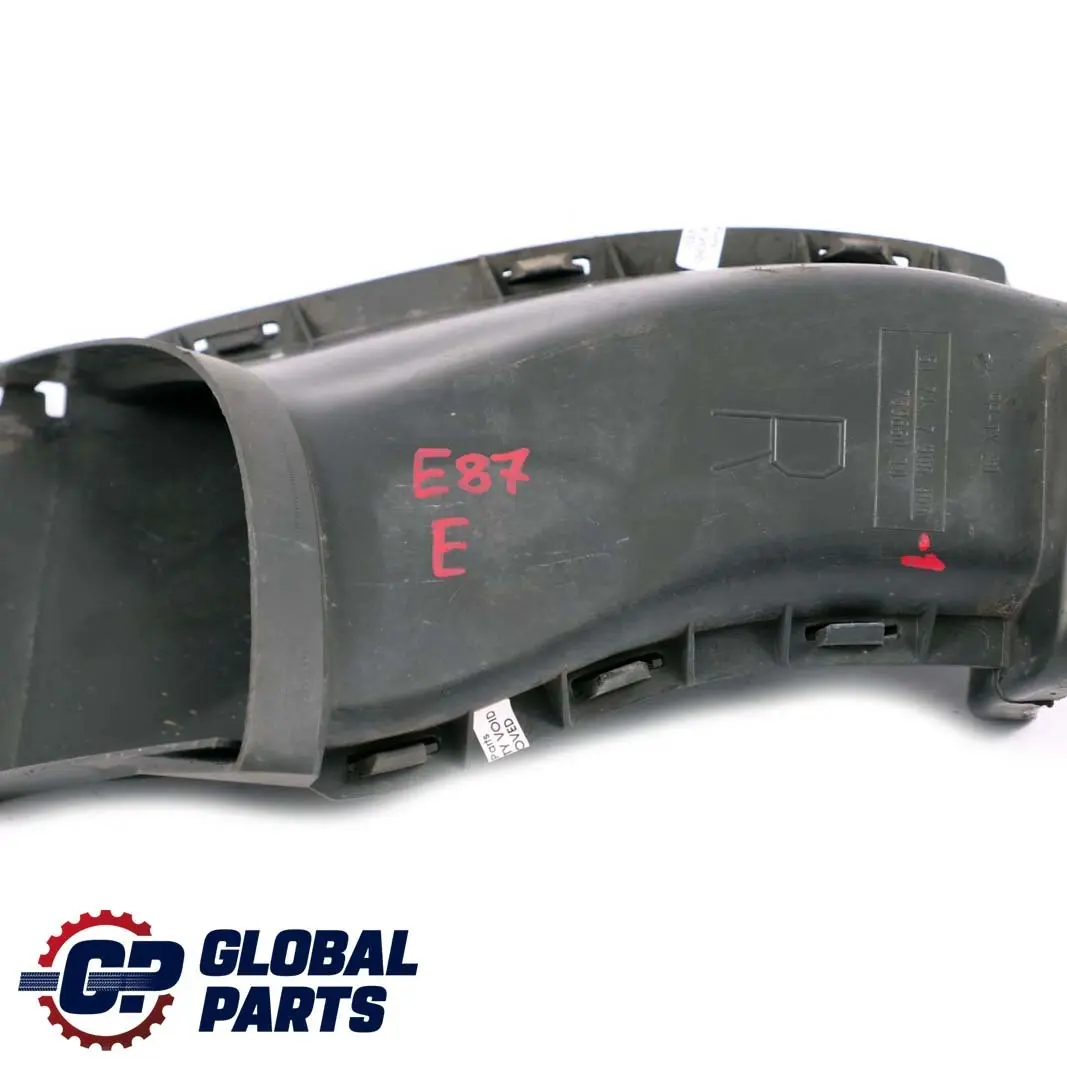 BMW 1 Series E81 E87 M Sport Front Bumper Right Brake Air Duct O/S - SKU 7906806-1 - Part number 7906806
