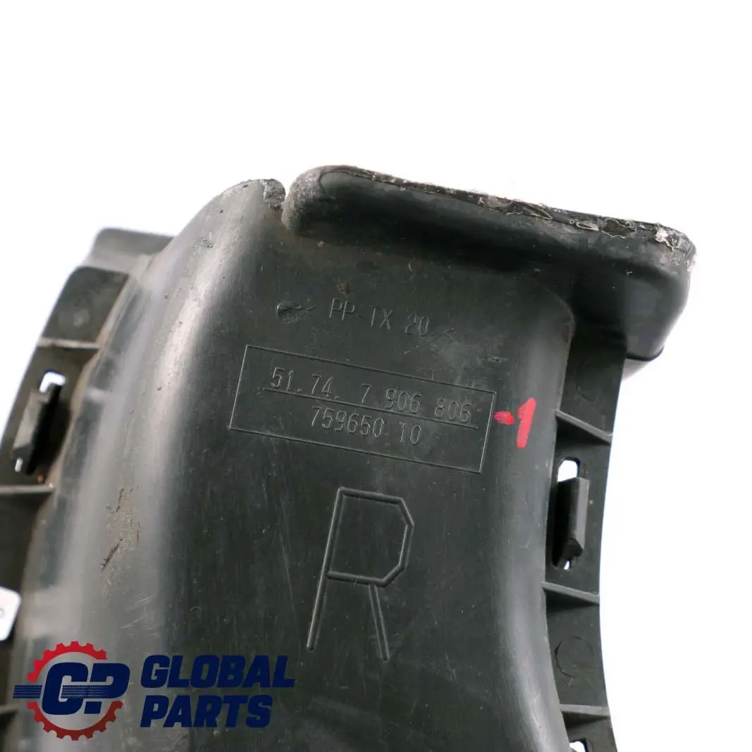 Luftführung Bremse Vorne Rechts für BMW 1 er E81 E87 M Sport mit Teilenummer 7906806 BMW 1 er E81 E87 M Sport Luftführung Bremse Vorne Rechts - SKU 7906806-1 - Teilenummer 7906806