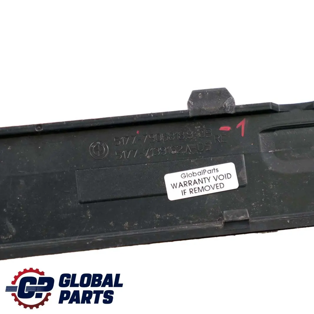 BMW E87 M Sport Banda Exterior Delantera Entrada Derecha Cromada - SKU 7906818-1 - Número de pieza 7906818