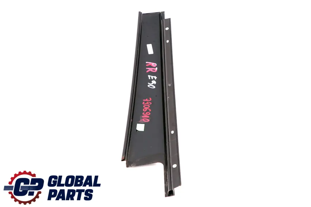 Finisher window frame B-pillar door high gloss rear right to BMW 3 Series E90 E91 with Part number 7906910 BMW 3 Series E90 E91 Finisher window frame B-pillar door high gloss rear right - SKU 7906910 - Part number 7906910