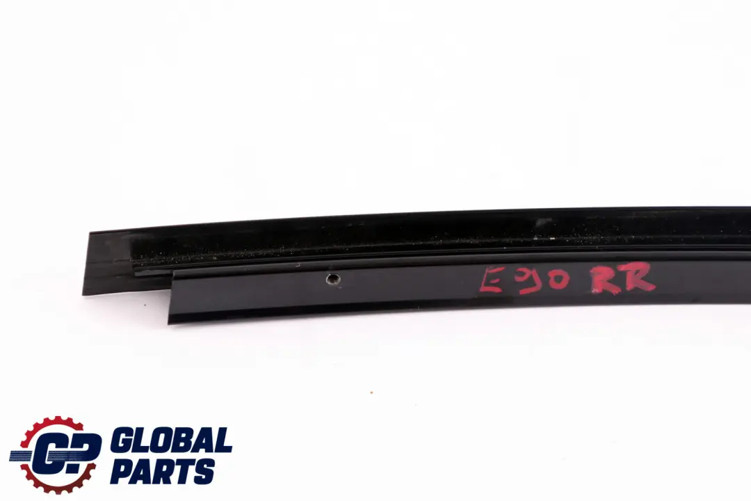 BMW 3 Series E90 E90N Window Guide Web Cover Right Rear Shadow Line Black Glanz - SKU 7906914 - Part number 7906914