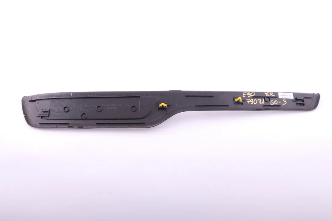 BMW 3 Series 3 E90 E91 M Trim Cover Piece Rear Right Entry O/S - SKU 7907160-3 - Part number 7907160