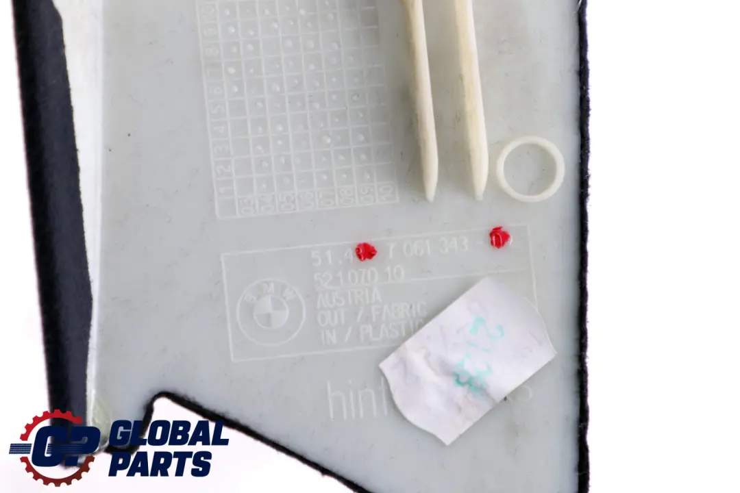 Trim Panel C-Column Rear Left N/S Anthrazit 7061343 to BMW 5 Series E61 LCI with Part number 7918571 BMW 5 Series E61 LCI Trim Panel C-Column Rear Left N/S Anthrazit 7061343 - SKU 7918571 - Part number 7918571