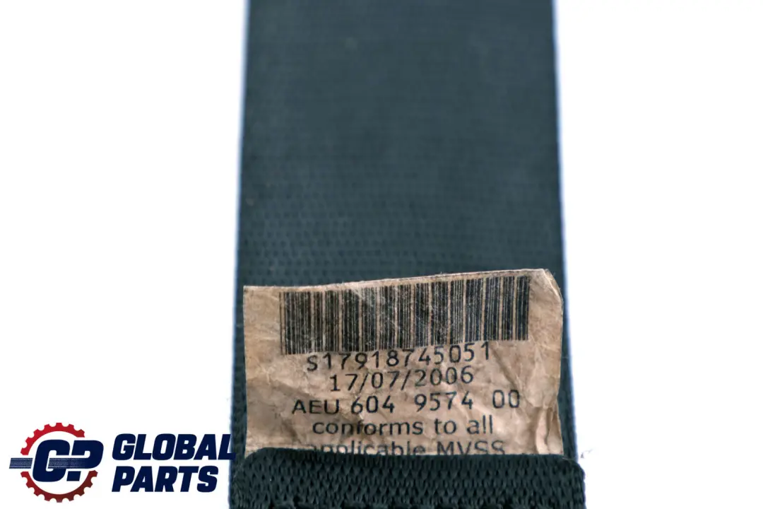 BMW E63 Oberer Gurtkraftbegrenzer Vorne Links Schwarz - SKU 7918745 - Teilenummer 9138267
