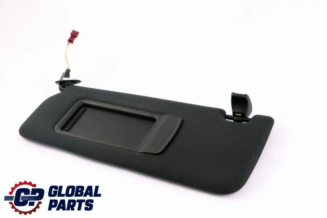 BMW E92 E92N LCI Tela Visera Parasol Espejo Negro Izquierda - SKU 7960063 - Número de pieza 7960063
