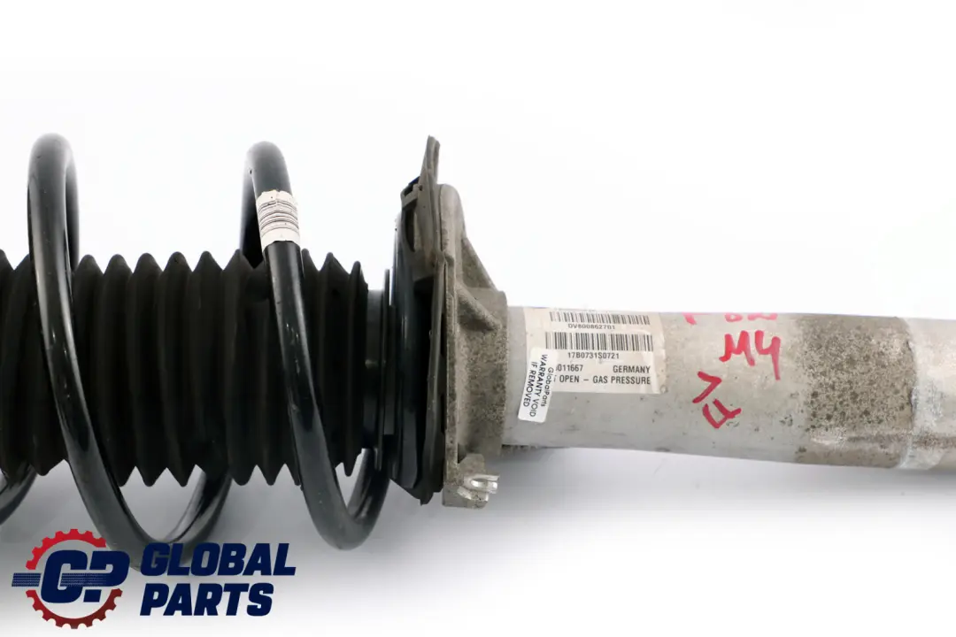 Front Left N/S Spring Strut Shock Absorber Coil Suspension to BMW F80 M3 with Part number 8008627 BMW F80 M3 Front Left N/S Spring Strut Shock Absorber Coil Suspension - SKU 8008627 - Part number 8008627