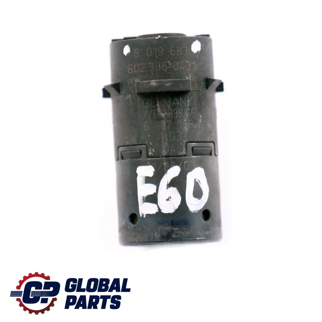 BMW E60 E61 Sensor de aparcamiento trasero PDC Orientblau Orient Blue - SKU 8019683 - Número de pieza 8019683