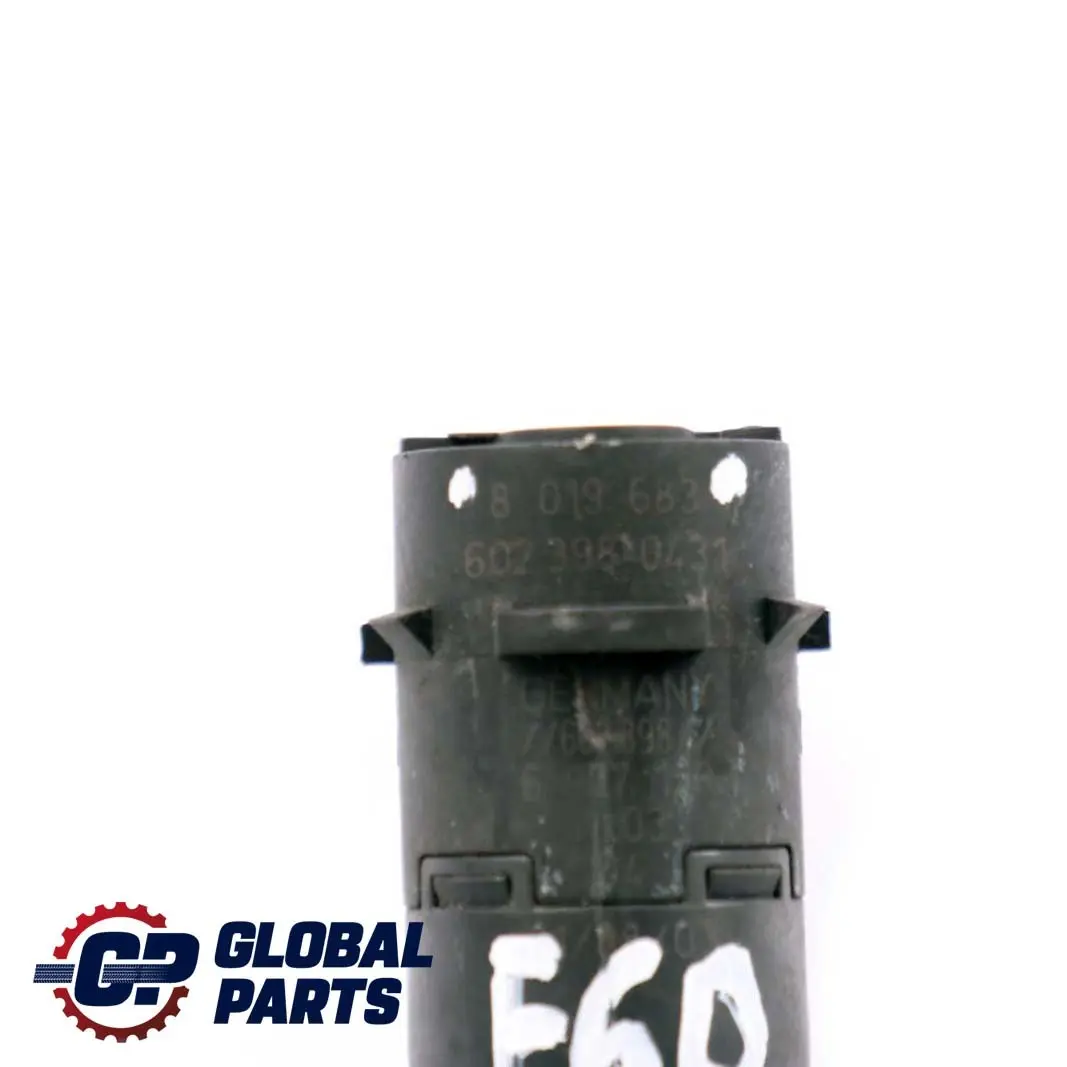 Sensor de aparcamiento trasero PDC Orientblau Orient Blue para BMW E60 E61 con número de pieza 8019683 BMW E60 E61 Sensor de aparcamiento trasero PDC Orientblau Orient Blue - SKU 8019683 - Número de pieza 8019683